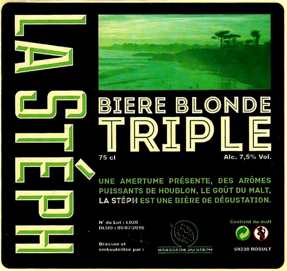 etiquette BRASSERIE DU STEPH 11