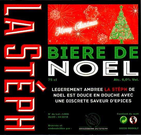 etiquette BRASSERIE DU STEPH 15