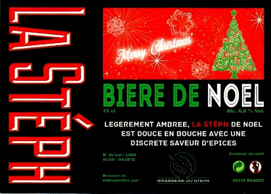 etiquette BRASSERIE DU STEPH 16