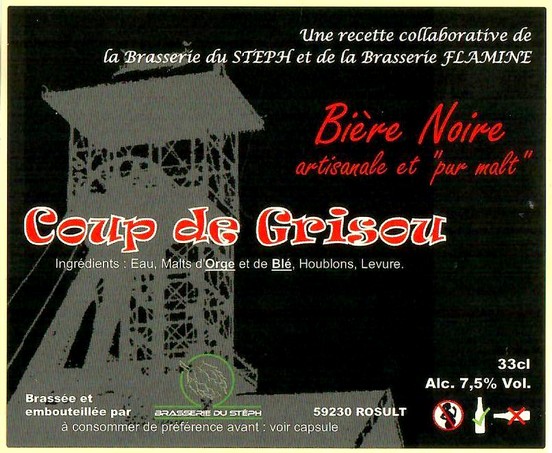 Etiquette BRASSERIE DU STEPH 27