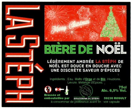 Etiquette BRASSERIE DU STEPH 29