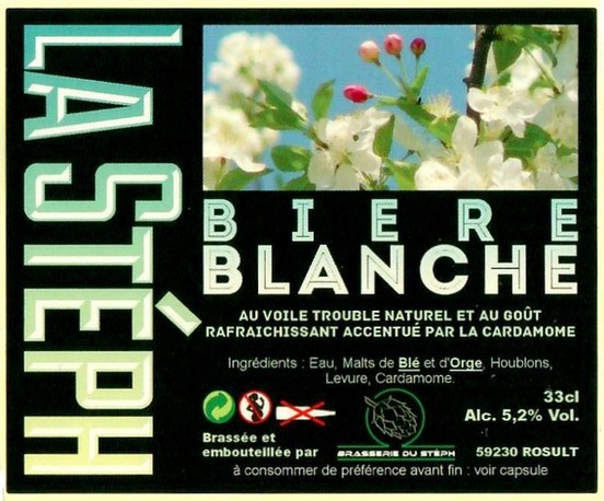 Etiquette BRASSERIE DU STEPH 30