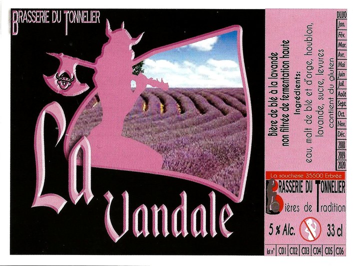 etiquette BRASSERIE DU TONNELIER 06