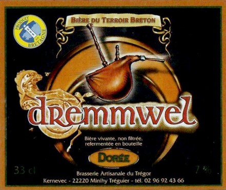 Etiquette BRASSERIE DU TREGOR 59