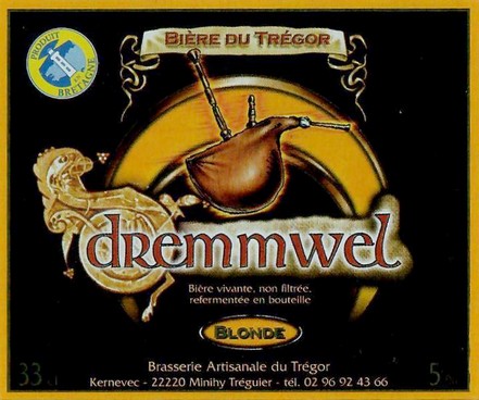 Etiquette BRASSERIE DU TREGOR 60