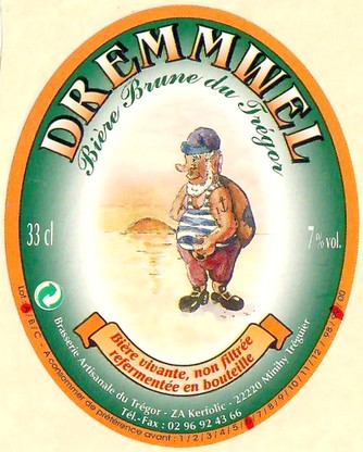 Etiquette BRASSERIE DU TREGOR 62