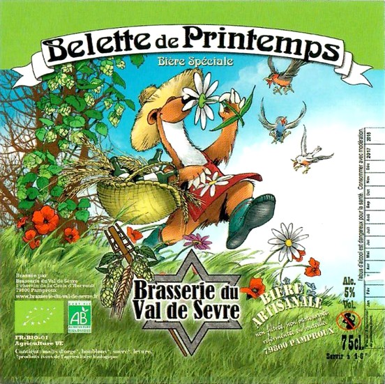 Etiquette BRASSERIE DU VAL DE SEVRE 07