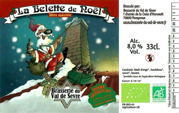 Etiquette BRASSERIE DU VAL DE SEVRE 09