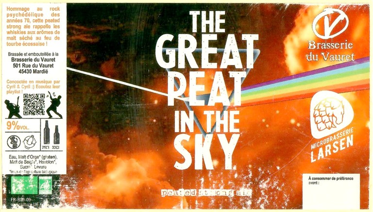 Etiquette BRASSERIE DU VAURET 16