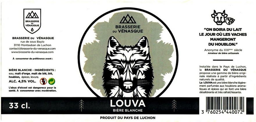 etiquette BRASSERIE DU VENASQUE 08