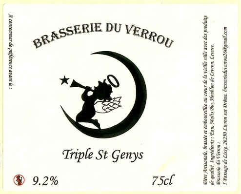 Etiquette BRASSERIE DU VERROU 02