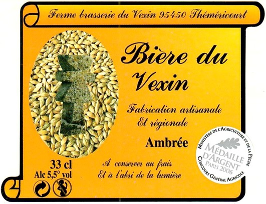 Etiquette BRASSERIE DU VEXIN 03