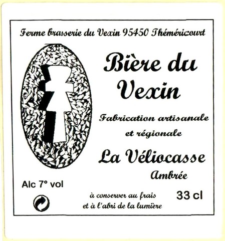 Etiquette BRASSERIE DU VEXIN 12