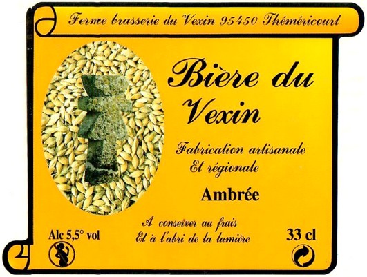 Etiquette BRASSERIE DU VEXIN 15