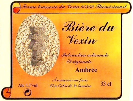 Etiquette BRASSERIE DU VEXIN 23