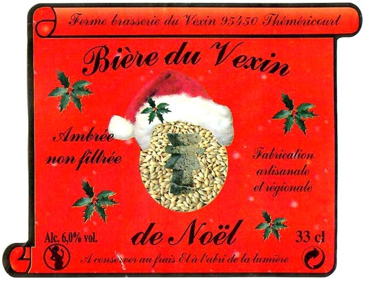 Etiquette BRASSERIE DU VEXIN 25