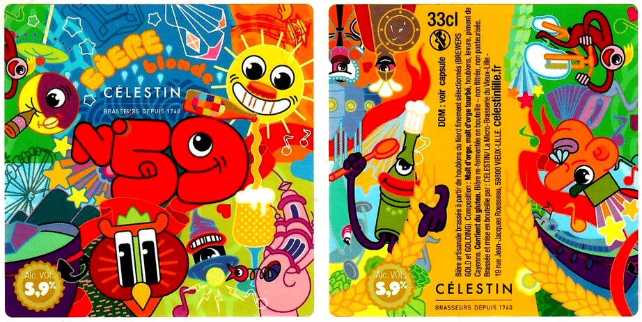 etiquette MICRO BRASSERIE DU VIEUX LILLE 04