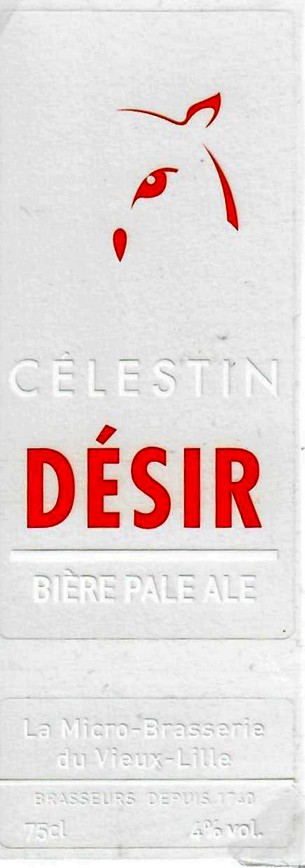etiquette MICRO BRASSERIE DU VIEUX LILLE 05