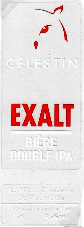 etiquette MICRO BRASSERIE DU VIEUX LILLE 07