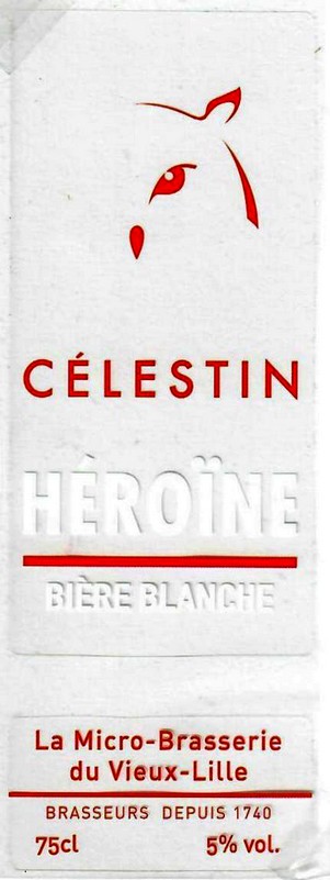etiquette MICRO BRASSERIE DU VIEUX LILLE 08