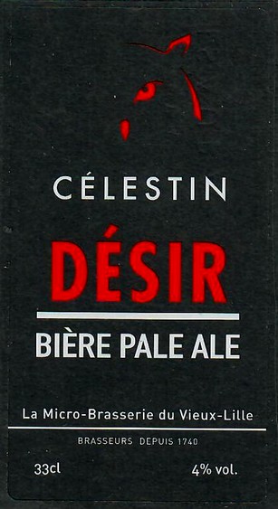 etiquette BRASSERIE DU VIEUX LILLE 12