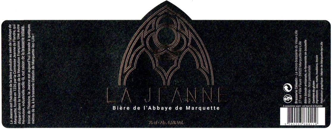 Etiquette BRASSERIE DU VIEUX LILLE 44