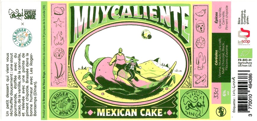 Etiquette BRASSERIE DU VIEUX SINGE 10