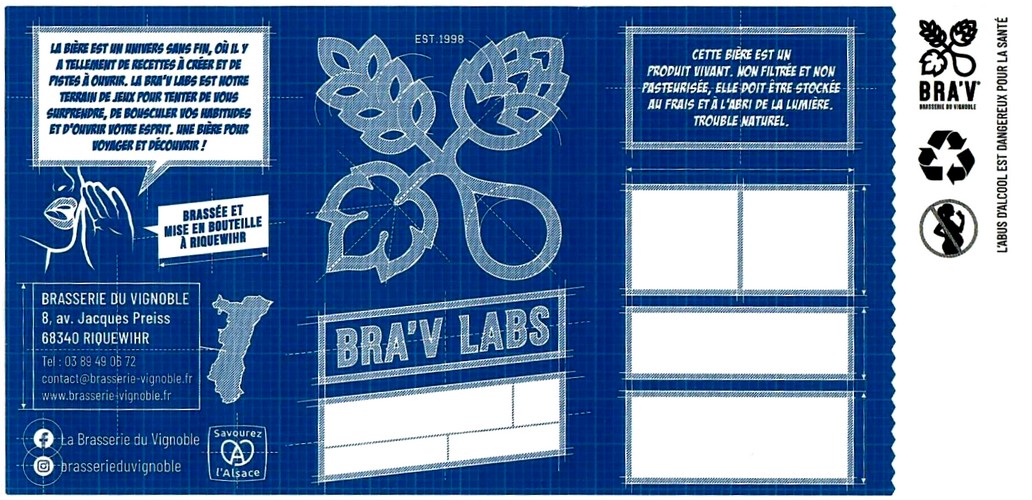 etiquette BRASSERIE DU VIGNOBLE 03