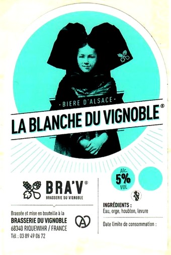 etiquette BRASSERIE DU VIGNOBLE 06