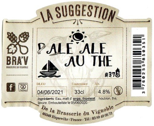 Etiquette BRASSERIE DU VIGNOBLE 47