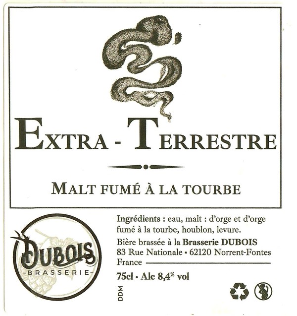 Etiquette BRASSERIE DUBOIS 15