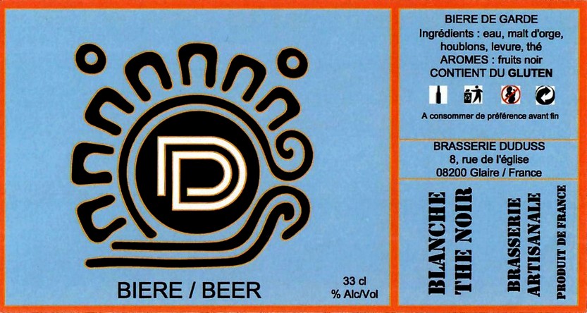 Etiquette BRASSERIE DUDUSS 05