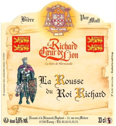 Etiquette BRASSERIE DUPLESSI 16