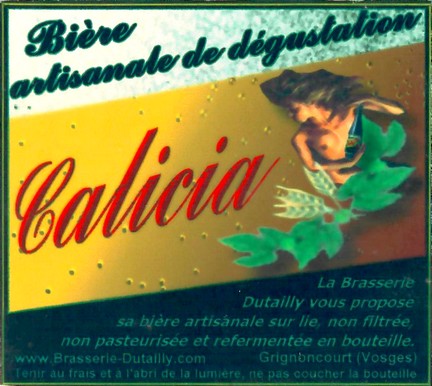 Etiquette BRASSERIE DUTAILLY 01