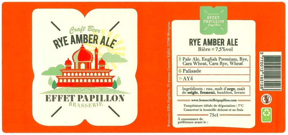 Brasserie EFFET PAPILLON 97