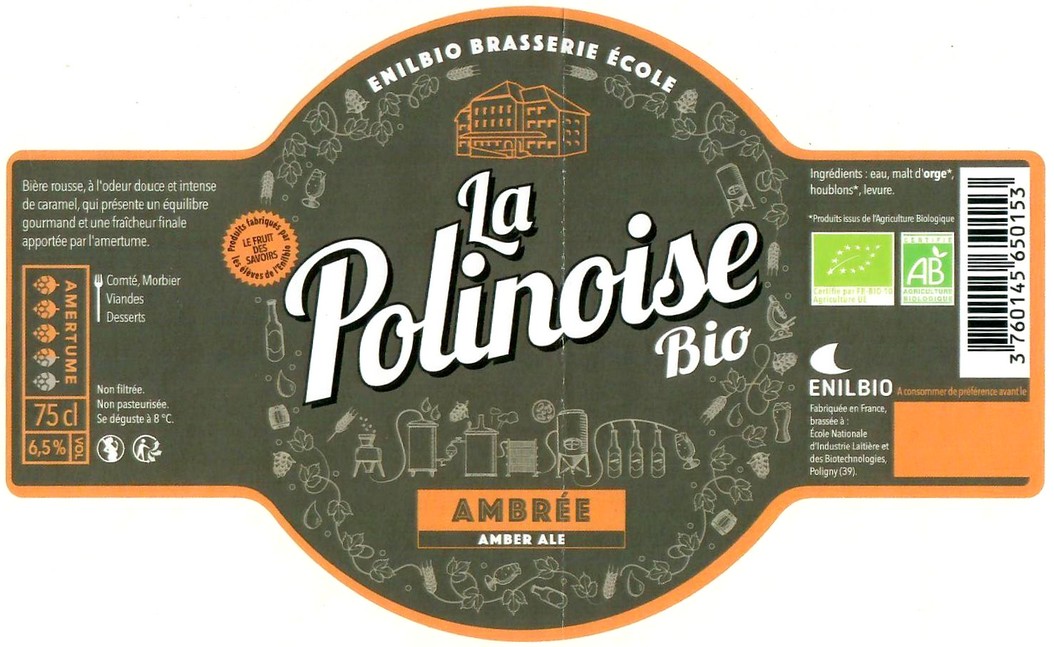 Etiquette BRASSERIE ENILBIO 10