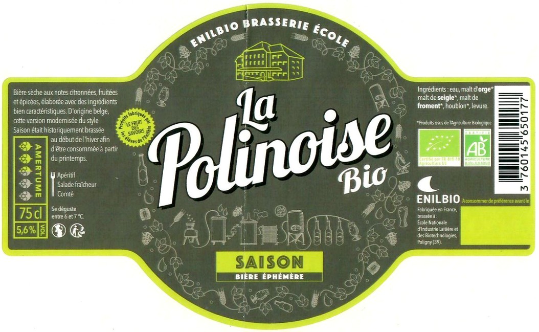 Etiquette BRASSERIE ENILBIO 11