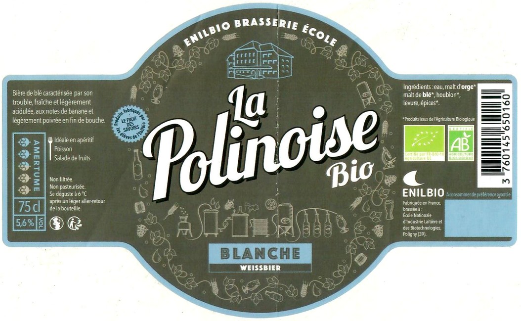 Etiquette BRASSERIE ENILBIO 12