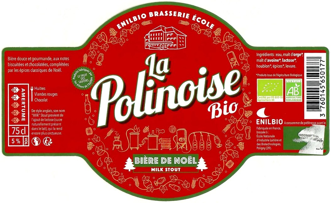 Etiquette BRASSERIE ENILBIO 13