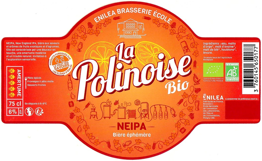 Etiquette BRASSERIE ENILEA 14