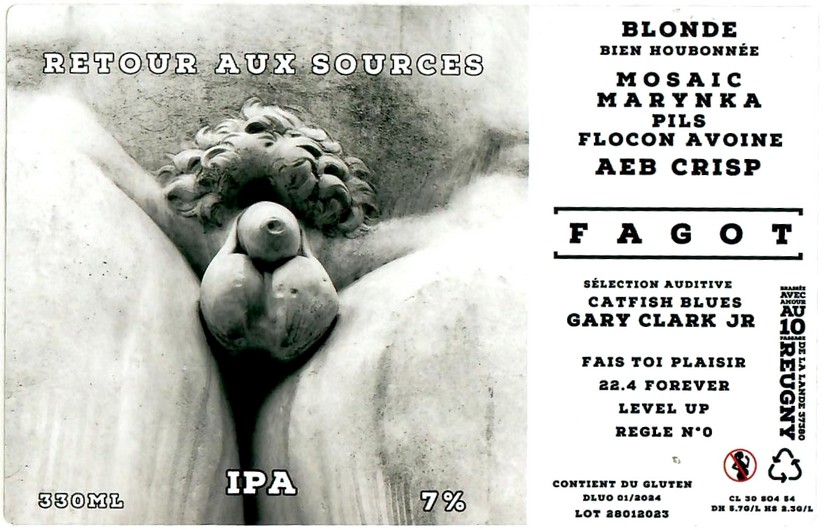 Etiquette BRASSERIE FAGOT 01