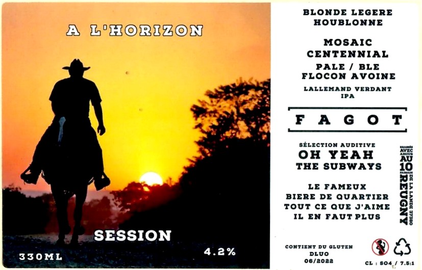 Etiquette BRASSERIE FAGOT 02