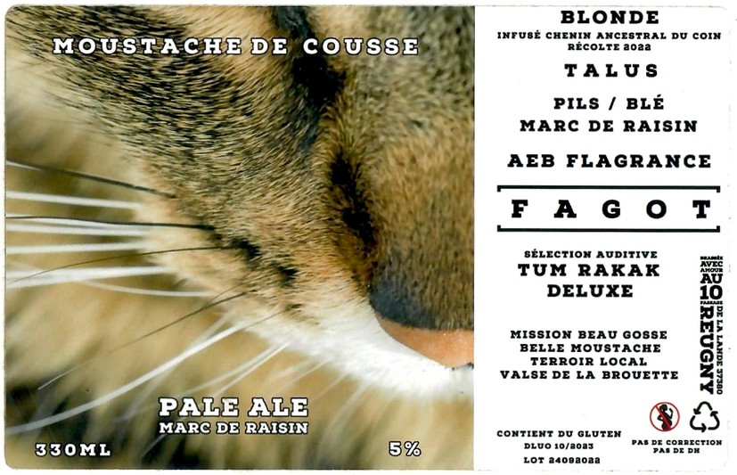 Etiquette BRASSERIE FAGOT 03