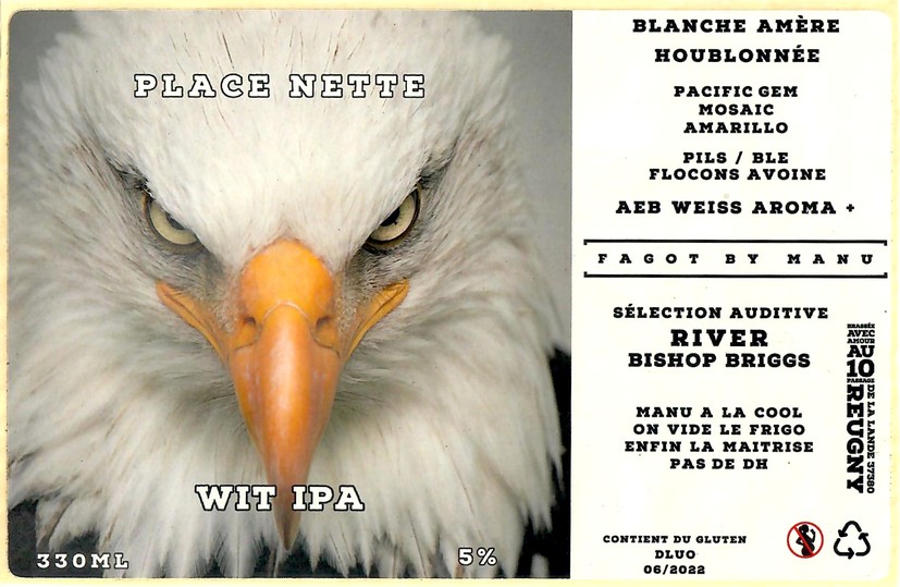 Etiquette BRASSERIE FAGOT 16