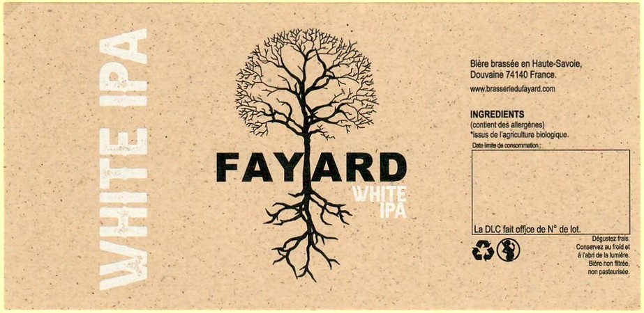 Etiquette BRASSERIE FAYARD 03