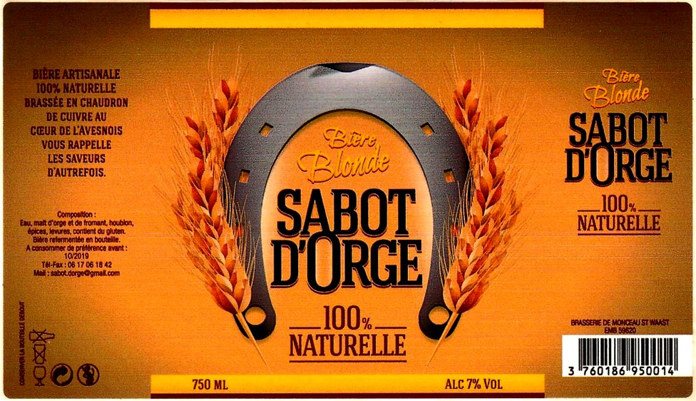 etiquette BRASSERIE FOREST 23