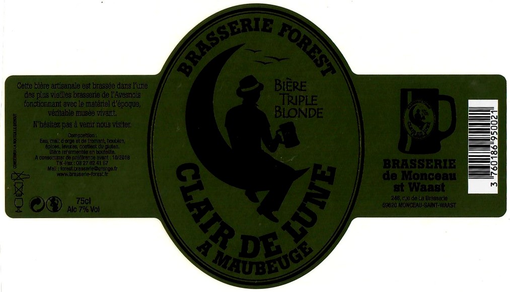 etiquette BRASSERIE FOREST 29