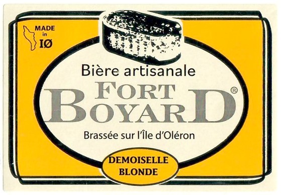 Etiquette BRASSERIE FORT BOYARD 18