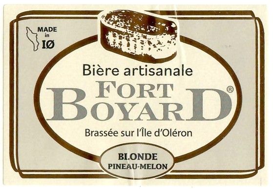 Etiquette BRASSERIE FORT BOYARD 20