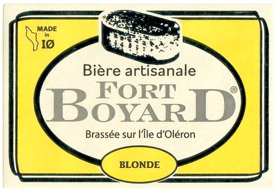 Etiquette BRASSERIE FORT BOYARD 22